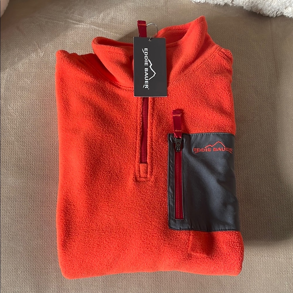 Eddie Bauer Youth Orange Sweater